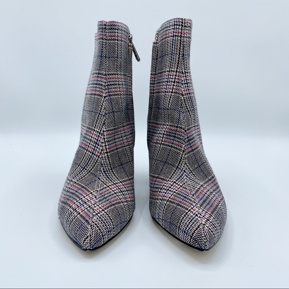 Sam Edelman Hilty 2 Plaid Ankle Boot Size 6 - Picture 8 of 14